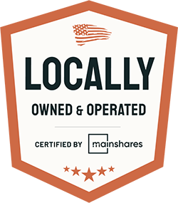 Locally owned badge